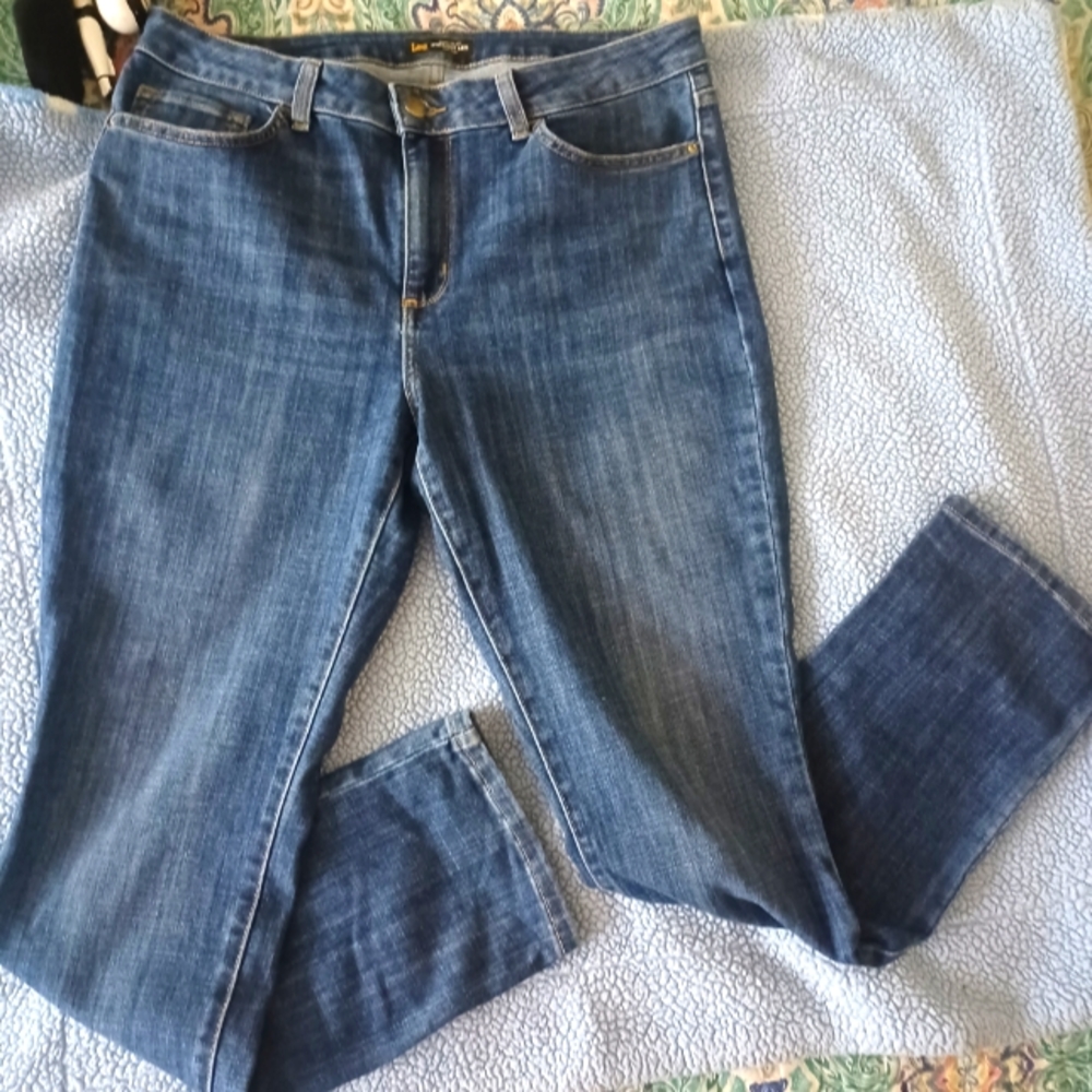 Straight leg jeans